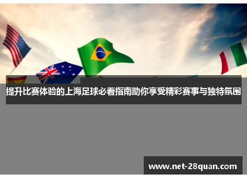 提升比赛体验的上海足球必看指南助你享受精彩赛事与独特氛围